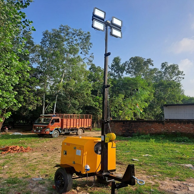 Portable Mobile Light Tower 